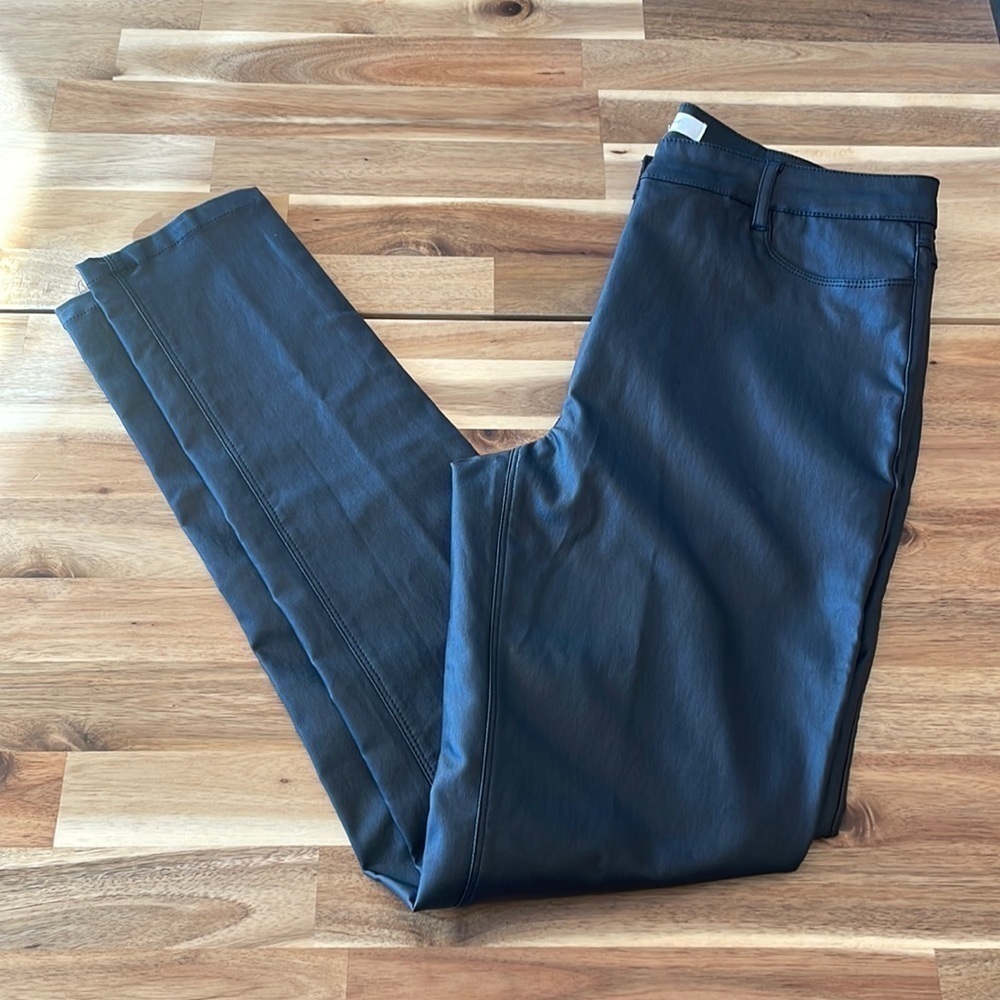Soya Concept Leather Look Pants size 32